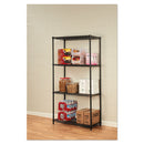 Alera® wholesale. Nsf Certified Industrial 4-shelf Wire Shelving Kit, 36w X 18d X 72h, Black. HSD Wholesale: Janitorial Supplies, Breakroom Supplies, Office Supplies.
