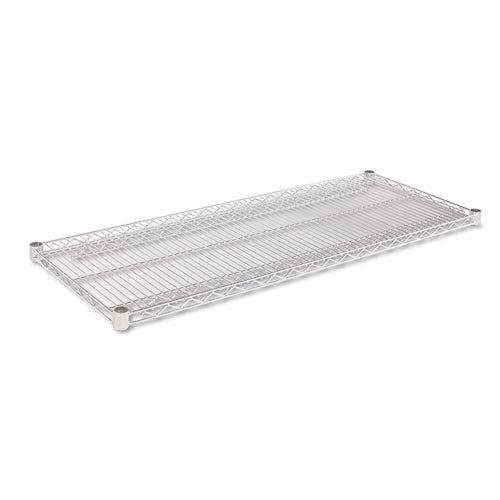 Alera® wholesale. Industrial Wire Shelving Extra Wire Shelves, 48w X 18d, Silver, 2 Shelves-carton. HSD Wholesale: Janitorial Supplies, Breakroom Supplies, Office Supplies.