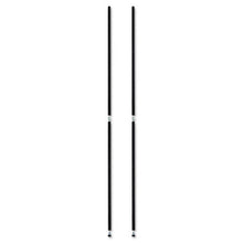 Load image into Gallery viewer, Alera® wholesale. Stackable Posts For Wire Shelving, 36 &quot;high, Black, 4-pack. HSD Wholesale: Janitorial Supplies, Breakroom Supplies, Office Supplies.