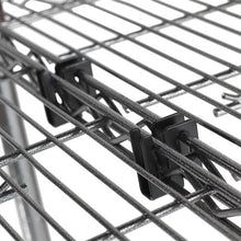Load image into Gallery viewer, Alera® wholesale. Wire Shelving S Hooks, Metal, Black, 4 Hooks-pack. HSD Wholesale: Janitorial Supplies, Breakroom Supplies, Office Supplies.
