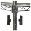 Alera® wholesale. Nsf Certified 4-shelf Wire Shelving Kit With Casters, 48w X 18d X 72h, Silver. HSD Wholesale: Janitorial Supplies, Breakroom Supplies, Office Supplies.