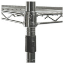 Alera® wholesale. Nsf Certified 4-shelf Wire Shelving Kit With Casters, 48w X 18d X 72h, Silver. HSD Wholesale: Janitorial Supplies, Breakroom Supplies, Office Supplies.