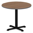 Alera® wholesale. Alera Hospitality Series Single-column Bases, 28 1-2"h, 300lb Cap, Steel, Black. HSD Wholesale: Janitorial Supplies, Breakroom Supplies, Office Supplies.