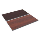 Alera® wholesale. Reversible Laminate Table Top, Rectangular, 47 5-8 X 23 5-8, Med Cherry-mahogany. HSD Wholesale: Janitorial Supplies, Breakroom Supplies, Office Supplies.