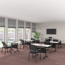 Load image into Gallery viewer, Alera® wholesale. Reversible Laminate Table Top, Rectangular, 47 5-8w X 23 5-8d, White-gray. HSD Wholesale: Janitorial Supplies, Breakroom Supplies, Office Supplies.