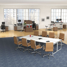 Load image into Gallery viewer, Alera® wholesale. Reversible Laminate Table Top, Rectangular, 47 5-8w X 23 5-8d, White-gray. HSD Wholesale: Janitorial Supplies, Breakroom Supplies, Office Supplies.