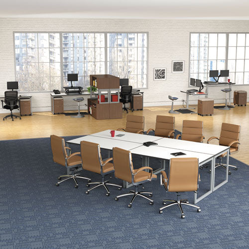 Alera® wholesale. Reversible Laminate Table Top, Rectangular, 59 3-8w X 29 1-2d, White-gray. HSD Wholesale: Janitorial Supplies, Breakroom Supplies, Office Supplies.