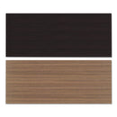 Alera® wholesale. Reversible Laminate Table Top, Rectangular, 71 1-2w X 29 1-2d, Espresso-walnut. HSD Wholesale: Janitorial Supplies, Breakroom Supplies, Office Supplies.