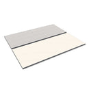 Alera® wholesale. Reversible Laminate Table Top, Rectangular, 71 1-2w X 29 1-2d, White-gray. HSD Wholesale: Janitorial Supplies, Breakroom Supplies, Office Supplies.