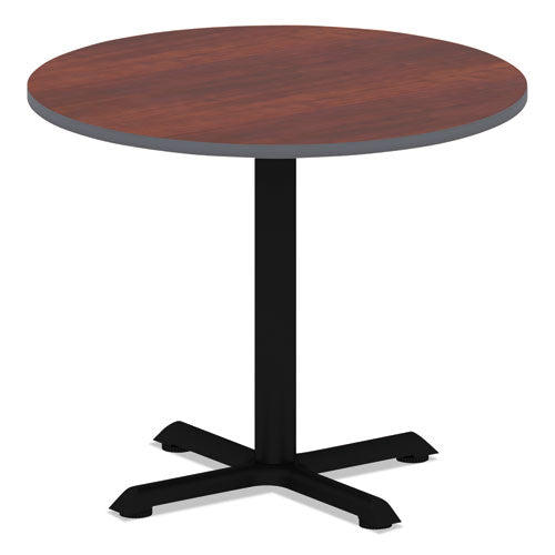 Alera® wholesale. Reversible Laminate Table Top, Round, 35 3-8w X 35 3-8d, Medium Cherry-mahogany. HSD Wholesale: Janitorial Supplies, Breakroom Supplies, Office Supplies.