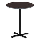 Alera® wholesale. Reversible Laminate Table Top, Round, 35 3-8w X 35 3-8d, Espresso-walnut. HSD Wholesale: Janitorial Supplies, Breakroom Supplies, Office Supplies.