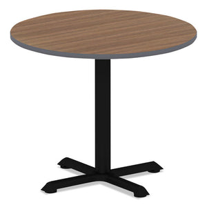 Alera® wholesale. Reversible Laminate Table Top, Round, 35 3-8w X 35 3-8d, Espresso-walnut. HSD Wholesale: Janitorial Supplies, Breakroom Supplies, Office Supplies.