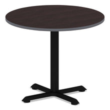 Load image into Gallery viewer, Alera® wholesale. Reversible Laminate Table Top, Round, 35 3-8w X 35 3-8d, Espresso-walnut. HSD Wholesale: Janitorial Supplies, Breakroom Supplies, Office Supplies.