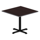 Alera® wholesale. Reversible Laminate Table Top, Square, 35 3-8w X 35 3-8d, Medium Cherry-mahogany. HSD Wholesale: Janitorial Supplies, Breakroom Supplies, Office Supplies.