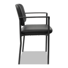 Load image into Gallery viewer, Alera® wholesale. Alera Sorrento Series Ultra-cushioned Stacking Guest Chair, Black Seat-black Back, Black Base, 2-carton. HSD Wholesale: Janitorial Supplies, Breakroom Supplies, Office Supplies.