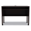 Alera® wholesale. Alera Valencia Series Mobile Workstation Desk, 41.38" X 23.63" X 30", Espresso. HSD Wholesale: Janitorial Supplies, Breakroom Supplies, Office Supplies.