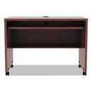 Alera® wholesale. Alera Valencia Series Mobile Workstation Desk, 41.38" X 23.63" X 30", Medium Cherry. HSD Wholesale: Janitorial Supplies, Breakroom Supplies, Office Supplies.