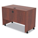 Alera® wholesale. Alera Valencia Series Mobile Workstation Desk, 41.38" X 23.63" X 30", Medium Cherry. HSD Wholesale: Janitorial Supplies, Breakroom Supplies, Office Supplies.