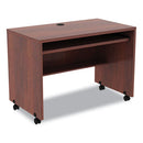 Alera® wholesale. Alera Valencia Series Mobile Workstation Desk, 41.38" X 23.63" X 30", Medium Cherry. HSD Wholesale: Janitorial Supplies, Breakroom Supplies, Office Supplies.