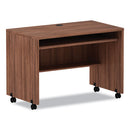 Alera® wholesale. Alera Valencia Series Mobile Workstation Desk, 41.38" X 23.63" X 30", Modern Walnut. HSD Wholesale: Janitorial Supplies, Breakroom Supplies, Office Supplies.