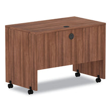 Load image into Gallery viewer, Alera® wholesale. Alera Valencia Series Mobile Workstation Desk, 41.38&quot; X 23.63&quot; X 30&quot;, Modern Walnut. HSD Wholesale: Janitorial Supplies, Breakroom Supplies, Office Supplies.