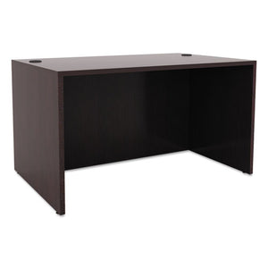 Alera® wholesale. Alera Valencia Series Straight Front Desk Shell, 47.25" X 29.5" X 29.63", Espresso. HSD Wholesale: Janitorial Supplies, Breakroom Supplies, Office Supplies.