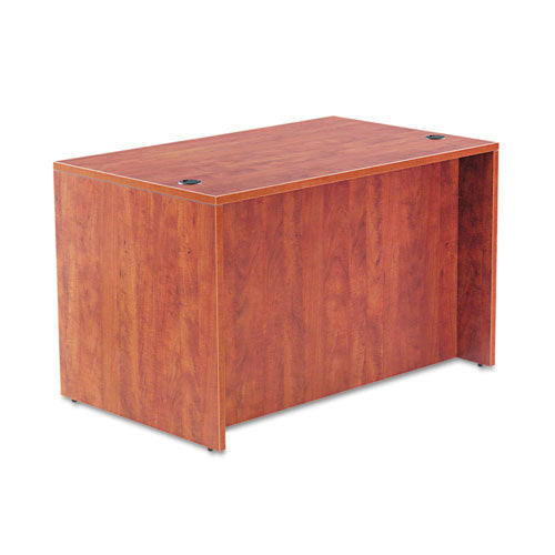 Alera® wholesale. Alera Valencia Series Straight Front Desk Shell, 47.25" X 29.5" X 29.63", Medium Cherry. HSD Wholesale: Janitorial Supplies, Breakroom Supplies, Office Supplies.