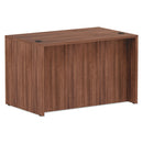Alera® wholesale. Alera Valencia Series Straight Front Desk Shell, 47.25" X 29.5" X 29.63", Modern Walnut. HSD Wholesale: Janitorial Supplies, Breakroom Supplies, Office Supplies.
