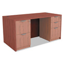 Alera® wholesale. Alera Valencia Series Straight Front Desk Shell, 59.13" X 29.5" X 29.63", Medium Cherry. HSD Wholesale: Janitorial Supplies, Breakroom Supplies, Office Supplies.