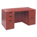 Alera® wholesale. Alera Valencia Series Straight Front Desk Shell, 59.13" X 29.5" X 29.63", Medium Cherry. HSD Wholesale: Janitorial Supplies, Breakroom Supplies, Office Supplies.