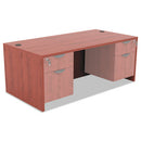 Alera® wholesale. Alera Valencia Series Straight Front Desk Shell, 59.13" X 29.5" X 29.63", Medium Cherry. HSD Wholesale: Janitorial Supplies, Breakroom Supplies, Office Supplies.