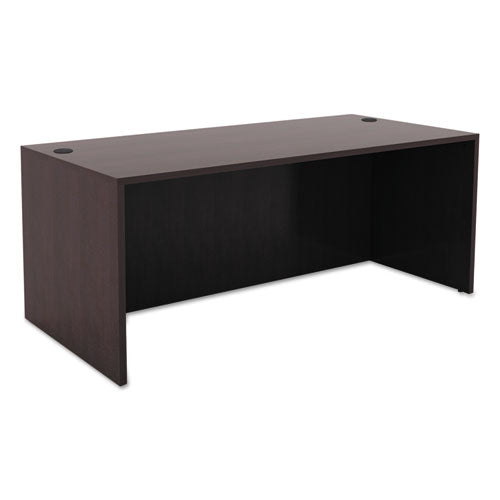 Alera® wholesale. Alera Valencia Series Straight Front Desk Shell, 65" X 29.5" X 29.63", Espresso. HSD Wholesale: Janitorial Supplies, Breakroom Supplies, Office Supplies.