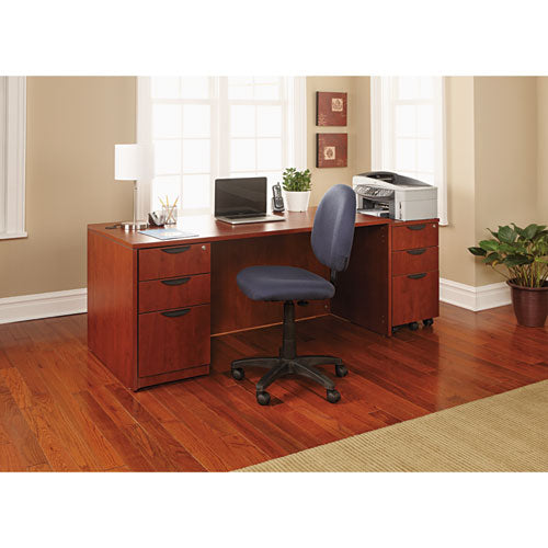 Alera® wholesale. Alera Valencia Series Straight Front Desk Shell, 65" X 29.5" X 29.63", Medium Cherry. HSD Wholesale: Janitorial Supplies, Breakroom Supplies, Office Supplies.