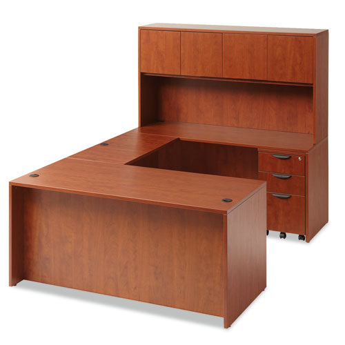 Alera® wholesale. Alera Valencia Series Straight Front Desk Shell, 65" X 29.5" X 29.63", Medium Cherry. HSD Wholesale: Janitorial Supplies, Breakroom Supplies, Office Supplies.