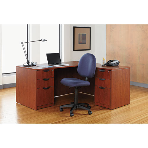 Alera® wholesale. Alera Valencia Series Straight Front Desk Shell, 65" X 29.5" X 29.63", Medium Cherry. HSD Wholesale: Janitorial Supplies, Breakroom Supplies, Office Supplies.