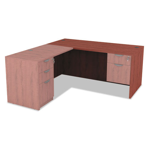 Alera® wholesale. Alera Valencia Series Straight Front Desk Shell, 65" X 29.5" X 29.63", Medium Cherry. HSD Wholesale: Janitorial Supplies, Breakroom Supplies, Office Supplies.