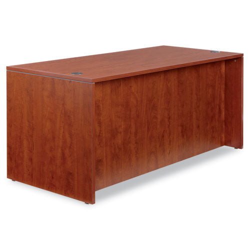 Alera® wholesale. Alera Valencia Series Straight Front Desk Shell, 65" X 29.5" X 29.63", Medium Cherry. HSD Wholesale: Janitorial Supplies, Breakroom Supplies, Office Supplies.