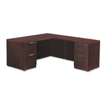 Load image into Gallery viewer, Alera® wholesale. Alera Valencia Series Straight Front Desk Shell, 65&quot; X 29.5&quot; X 29.63&quot;, Mahogany. HSD Wholesale: Janitorial Supplies, Breakroom Supplies, Office Supplies.