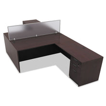 Load image into Gallery viewer, Alera® wholesale. Alera Valencia Series Straight Front Desk Shell, 65&quot; X 29.5&quot; X 29.63&quot;, Mahogany. HSD Wholesale: Janitorial Supplies, Breakroom Supplies, Office Supplies.