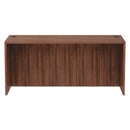 Alera® wholesale. Alera Valencia Series Straight Front Desk Shell, 65" X 29.5" X 29.63", Modern Walnut. HSD Wholesale: Janitorial Supplies, Breakroom Supplies, Office Supplies.