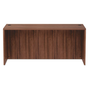 Alera® wholesale. Alera Valencia Series Straight Front Desk Shell, 65" X 29.5" X 29.63", Modern Walnut. HSD Wholesale: Janitorial Supplies, Breakroom Supplies, Office Supplies.