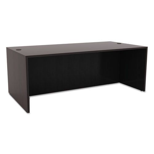 Alera® wholesale. Alera Valencia Series Straight Front Desk Shell, 71" X 35.5" X 29.63", Espresso. HSD Wholesale: Janitorial Supplies, Breakroom Supplies, Office Supplies.