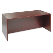 Load image into Gallery viewer, Alera® wholesale. Alera Valencia Series Straight Front Desk Shell, 71&quot; X 35.5&quot; X 29.63&quot;, Mahogany. HSD Wholesale: Janitorial Supplies, Breakroom Supplies, Office Supplies.