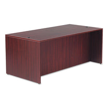 Load image into Gallery viewer, Alera® wholesale. Alera Valencia Series Straight Front Desk Shell, 71&quot; X 35.5&quot; X 29.63&quot;, Mahogany. HSD Wholesale: Janitorial Supplies, Breakroom Supplies, Office Supplies.