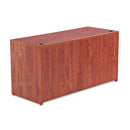Alera® wholesale. Alera Valencia Series Credenza Shell, 59.13w X 23.63d X 29.5h, Medium Cherry. HSD Wholesale: Janitorial Supplies, Breakroom Supplies, Office Supplies.