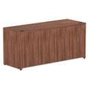 Alera® wholesale. Alera Valencia Series Credenza Shell, 65w X 23.63d X 29.5h, Modern Walnut. HSD Wholesale: Janitorial Supplies, Breakroom Supplies, Office Supplies.