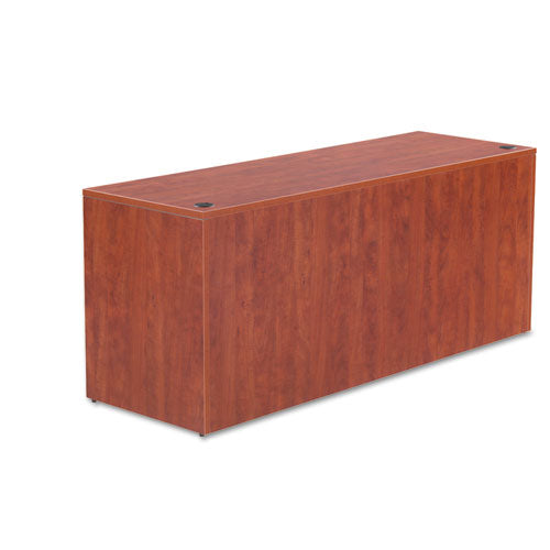 Alera® wholesale. Alera Valencia Series Credenza Shell, 70.88w X 23.63d X 29.5h, Medium Cherry. HSD Wholesale: Janitorial Supplies, Breakroom Supplies, Office Supplies.