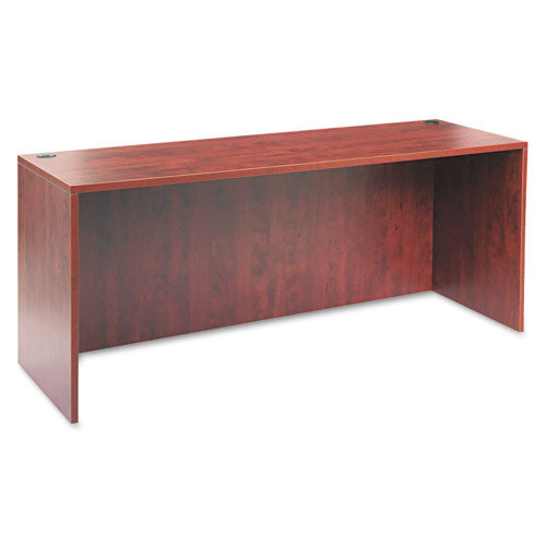 Alera® wholesale. Alera Valencia Series Credenza Shell, 70.88w X 23.63d X 29.5h, Medium Cherry. HSD Wholesale: Janitorial Supplies, Breakroom Supplies, Office Supplies.