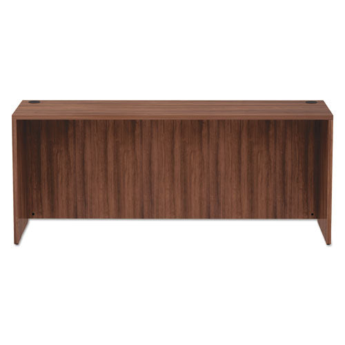 Alera® wholesale. Alera Valencia Series Credenza Shell, 70.88w X 23.63d X 29.5h, Modern Walnut. HSD Wholesale: Janitorial Supplies, Breakroom Supplies, Office Supplies.