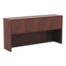 Alera® wholesale. Alera Valencia Series Hutch With Doors, 64.75w X 15d X 35.38h, Medium Cherry. HSD Wholesale: Janitorial Supplies, Breakroom Supplies, Office Supplies.
